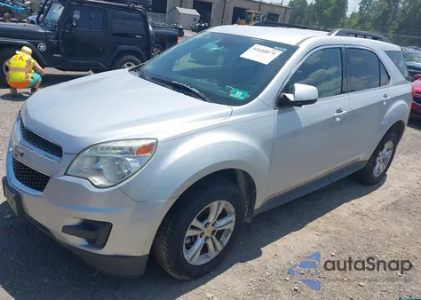 2012 Chevrolet Equinox 1Lt из США, поврежденный, VIN 2GNFLEEK6C6102463